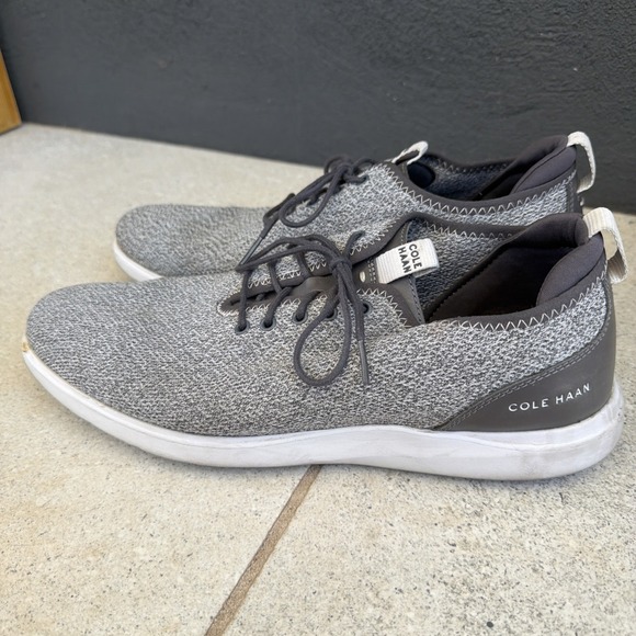 Cole Haan Other - Mens Cole Haan GrandPlus Essex Distance Knit Oxford Nimbus Cloud Gray 13M